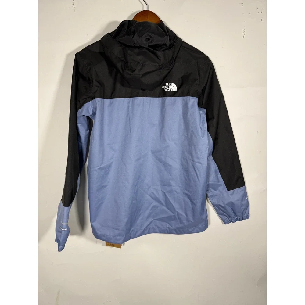 The North Face Boys Antora Rain Jacket Folk Blue Black NF0A82ST XL 14/16 NWT